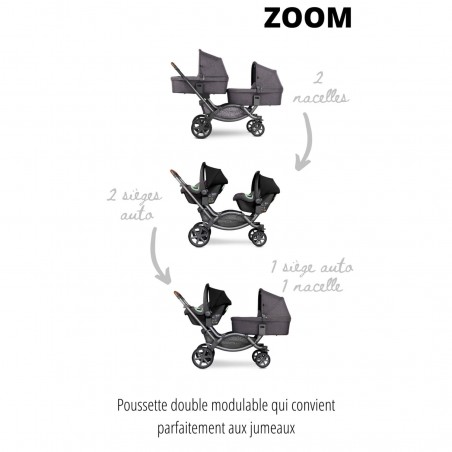 Poussette Double Zoom ABC Design ABC Design - 31
