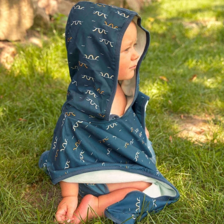 Poncho De Plage Anti Uv Splash Fun Lassig Serpent De Mer