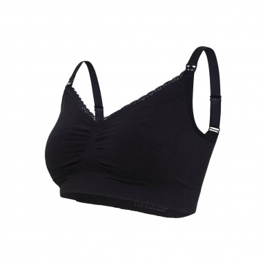 Soutien-gorge de grossesse et d'allaitement en coton bio CarriWell