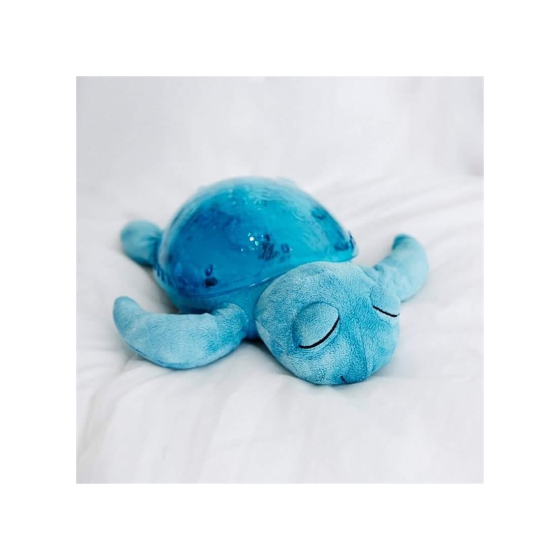 Peluche Veilleuse Musicale Tranquil Turtle Aqua Cloud B