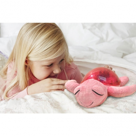 Peluche Veilleuse Musicale Tranquil Turtle Rose Cloud B Cloud B - 2