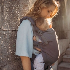 Porte-bébé BOBA X - Gris 2