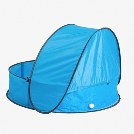 Piscine Pop-Up Deryan - avec auvent pare soleil
