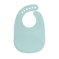 Bavoir silicone Little Chums Souris Lässig – Bleu 2