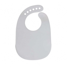 Bavoir silicone Little Chums Souris Lässig – gris 2