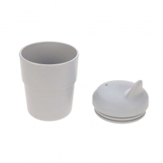 Tasse d'apprentissage Little Chums Chat Lässig – Gris 2