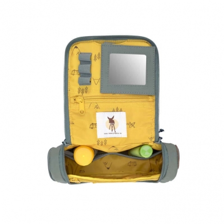Mini-trousse de toilette Adventure Lässig - Autobus : encombrement mini, rangement maxi