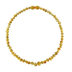 Collier bébé ambre/honey Irreversible 2