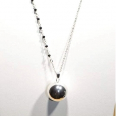 Bola de grossesse lisse Giulina - argent - Irreversible 2