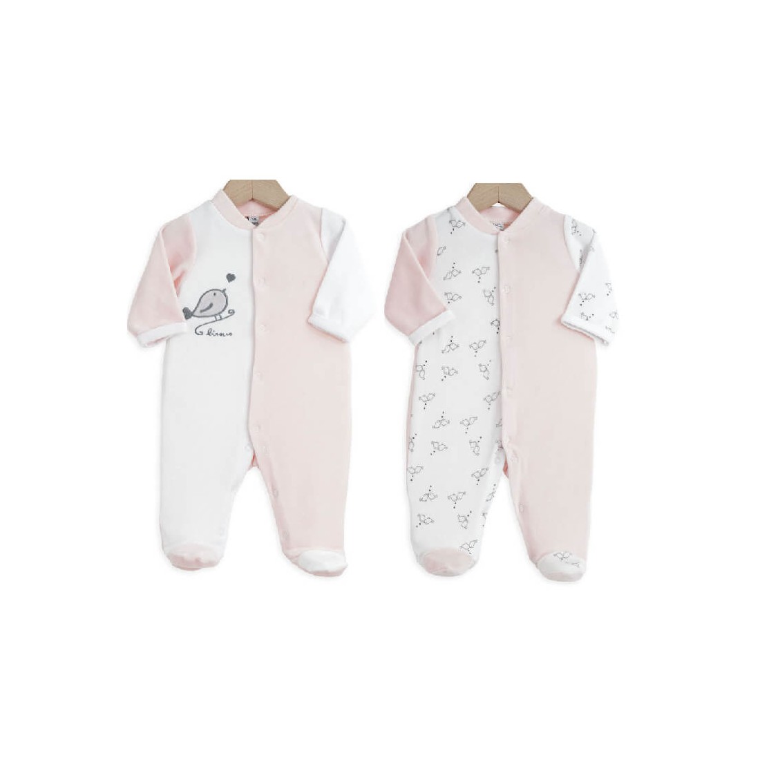 Pyjama bébé 1 mois - TROIS KILOS SEPT Gris - Cdiscount Prêt-à-Porter