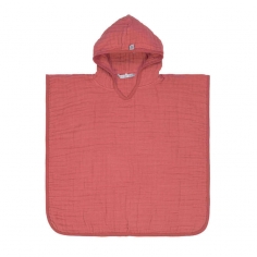 Poncho de Bain en Mousseline Bois de Rose Lässig Lässig - 1