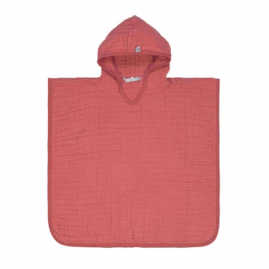 Poncho de Bain en Mousseline Bois de Rose Lässig Lässig - 1