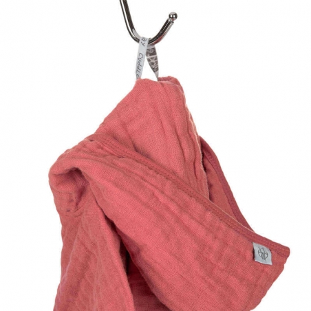 Poncho de Bain en Mousseline Bois de Rose Lässig Lässig - 4