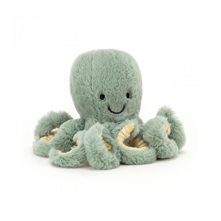 Peluche Pieuvre Odyssey Octopus Vert Tiny Jellycat Jellycat - 1