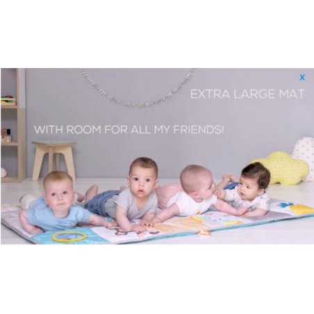 Tapis d'Eveil Géant pour Jumeaux Taf Toys