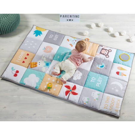 Tapis d'Eveil Géant pour Jumeaux Taf Toys