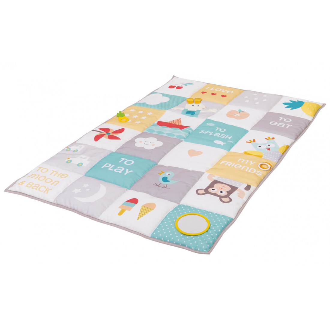 Tapis d'Eveil Géant pour Jumeaux Taf Toys