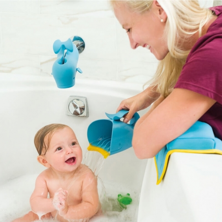 Rince Tete Pour Bebe Moby Bleu Skip Hop Rince Tete Pour Bebe Moby Bleu Skip Hop