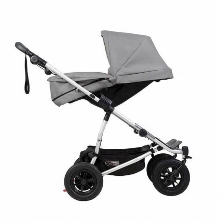 Pack Poussette Duet V3.2 Silver + 2 Nacelles Carrycot Plus Silver Mountain Buggy Mountain Buggy - 5