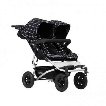 Pack Poussette Duet V3.2 Grid + 2 Nacelles Carrycot Plus Grid Mountain Buggy Mountain Buggy - 2