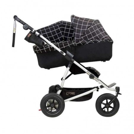Pack Poussette Duet V3.2 Grid + 2 Nacelles Carrycot Plus Grid Mountain Buggy Mountain Buggy - 9