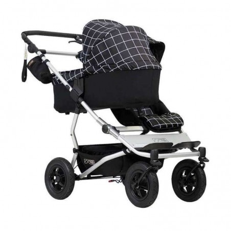 Pack Poussette Duet V3.2 Grid + 2 Nacelles Carrycot Plus Grid Mountain Buggy Mountain Buggy - 10