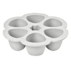 Multiportions silicone 6*150 Béaba - Gris 2