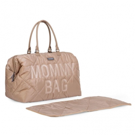 Mommy Bag Childhome Beige - avec matelas à langer assorti