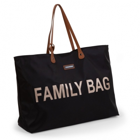 Family Bag Noir & Or de Childhome - un look stylé et tendance