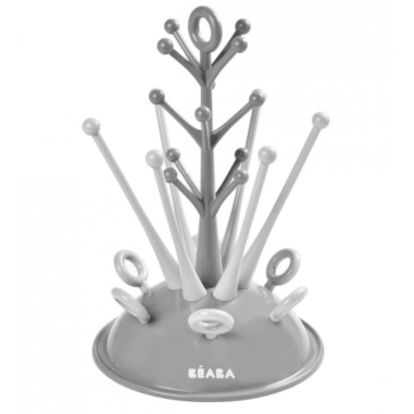 Egouttoir Biberon Arbre Beaba - Gris