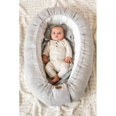Coussin Nest Constallation Tuc Tuc - gris - tout doux - 100% confort 2