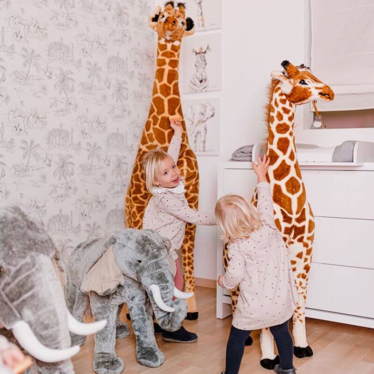 Peluche elephant bebe 60 cm sales