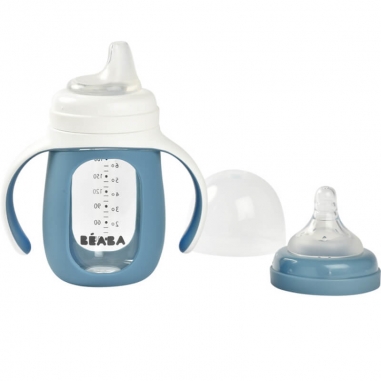 Pot de conservation bébé Béaba en verre ou silicone - Achat en ligne