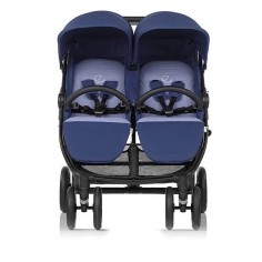 Poussette Double Tandem Poussette Buggy 2 Sièges Poussette Berceau  Réversible for Jumeaux, Poussette Bébé Twins-Cosy Compact Twin Poussette,  Poussette