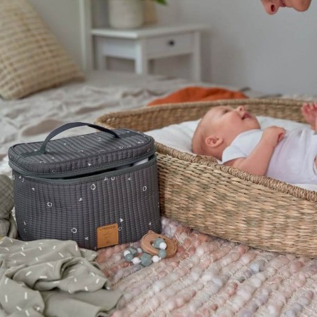 Trousse de Toilette pour Bébé Universe Anthracite - Lässig