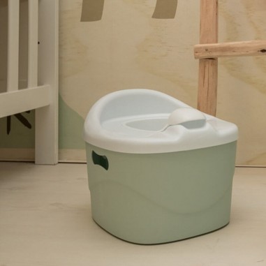 Mxzzand Toilettes d'apprentissage de la propreté Pot d'entraînement  multifonction, Simulation puericulture d'apprentissage Gris