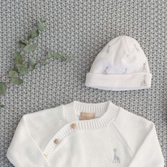 Bonnet Naissance Blanc... 2
