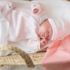 Bonnet Naissance Rose... 2
