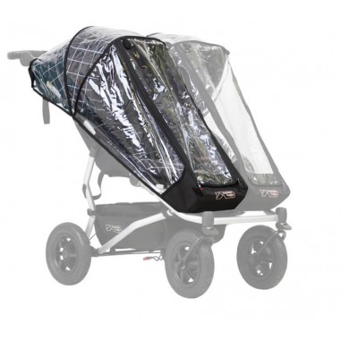 Protection de pluie individuelle Poussette Double Duet V3 Mountain Buggy Mountain Buggy - 1