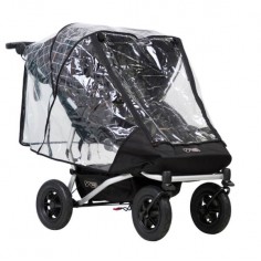 Habillage pluie universel poussette double outlet