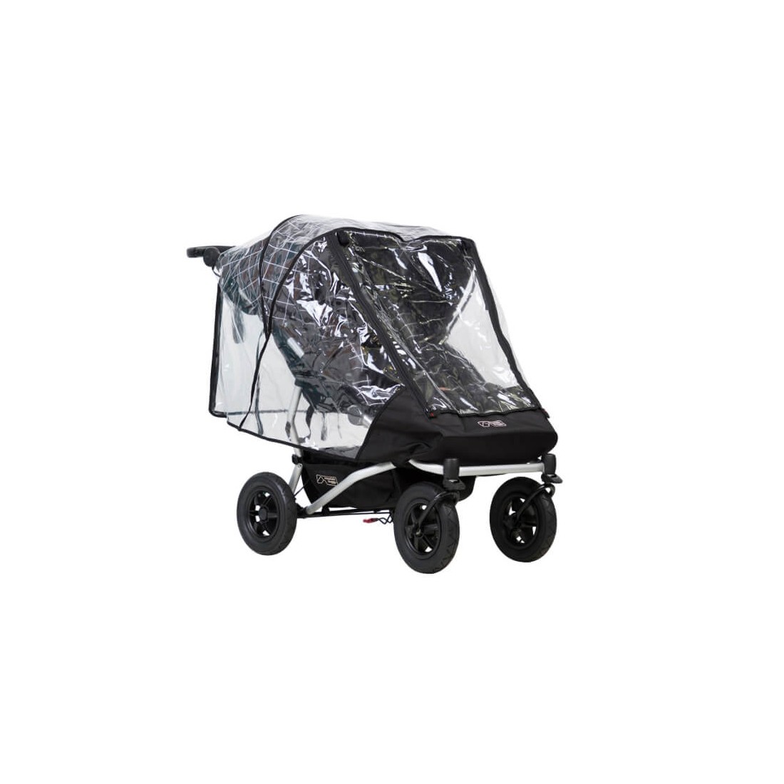 Habillage pluie poussette MOUNTAIN BUGGY Protection pluie DUET Duo -  MB1-S2SC Pas Cher 