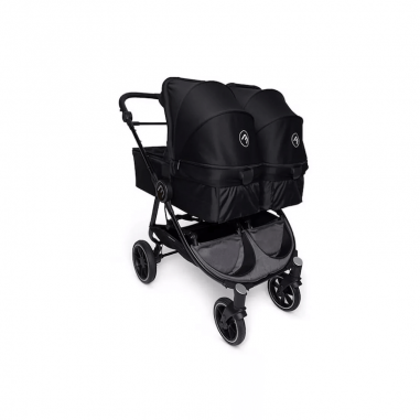 Pack Duo Poussette Double Easy Twin 4 Black Edition 2023