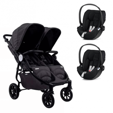 Pack Poussette Double Easy Twin 4...