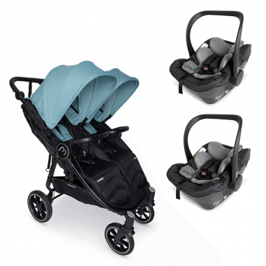 Pack Poussette Double Easy Twin 4...