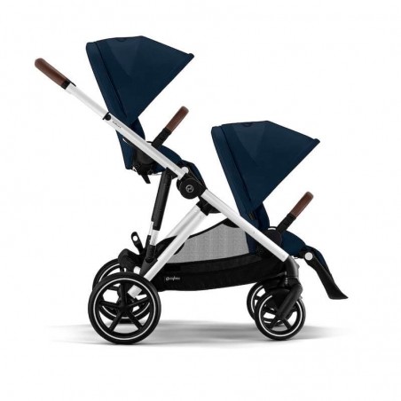 Pousette Gazelle S de Cybex- Black Navy blue - L'univers de mon bébé