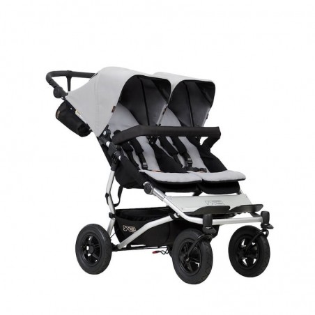 Pack Poussette Double Duet V3.2 Silver + 2 Nacelles Cocoon Mountain Buggy Mountain Buggy - 2
