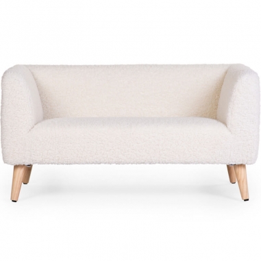 Banc pour Enfants Teddy Blanc Écru - Childhome