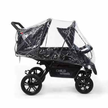 Protection Pluie pour Poussette Quadruple Two By Two Childhome