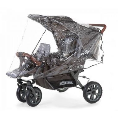 Protection Pluie pour Poussette Triplet Childhome