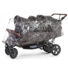 Protection Pluie pour Poussette Sixseater Childhome